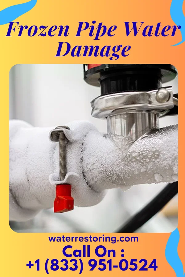Frozen Pipe Water Damage in Milford, PA